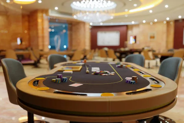 Turniej pokera Texas Hold'em w toku